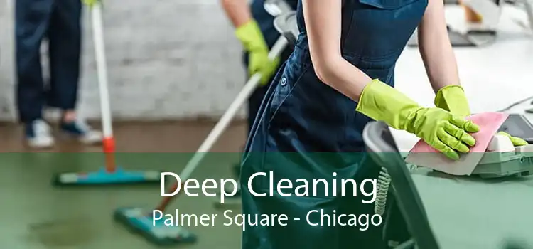 Deep Cleaning Palmer Square - Chicago