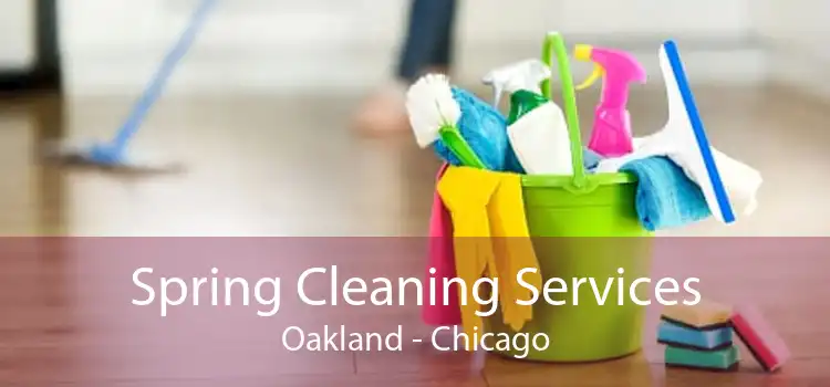 Spring Cleaning Services Oakland - Chicago